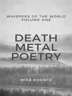 cover image of Death Metal Poetry